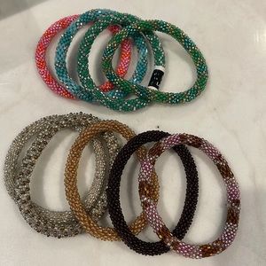 9 lily and Laura bracelets